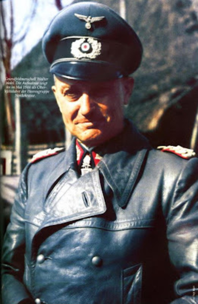 Field Marshal Walter Model, commander of German forces in and around the Hurtgen Forest.