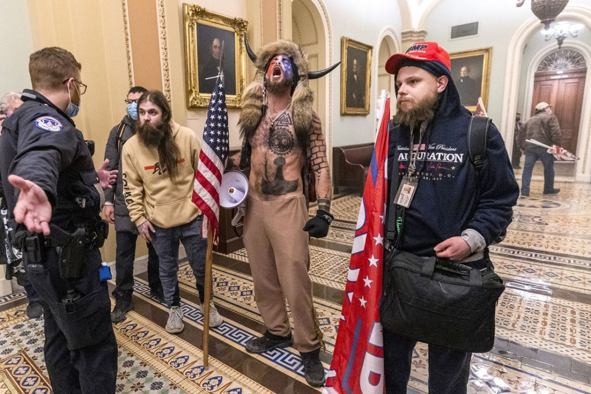 January 6 Protestors Inside Capitol