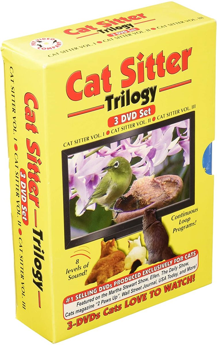 This DVD is just for cats - see a cast of birds, fish, and more