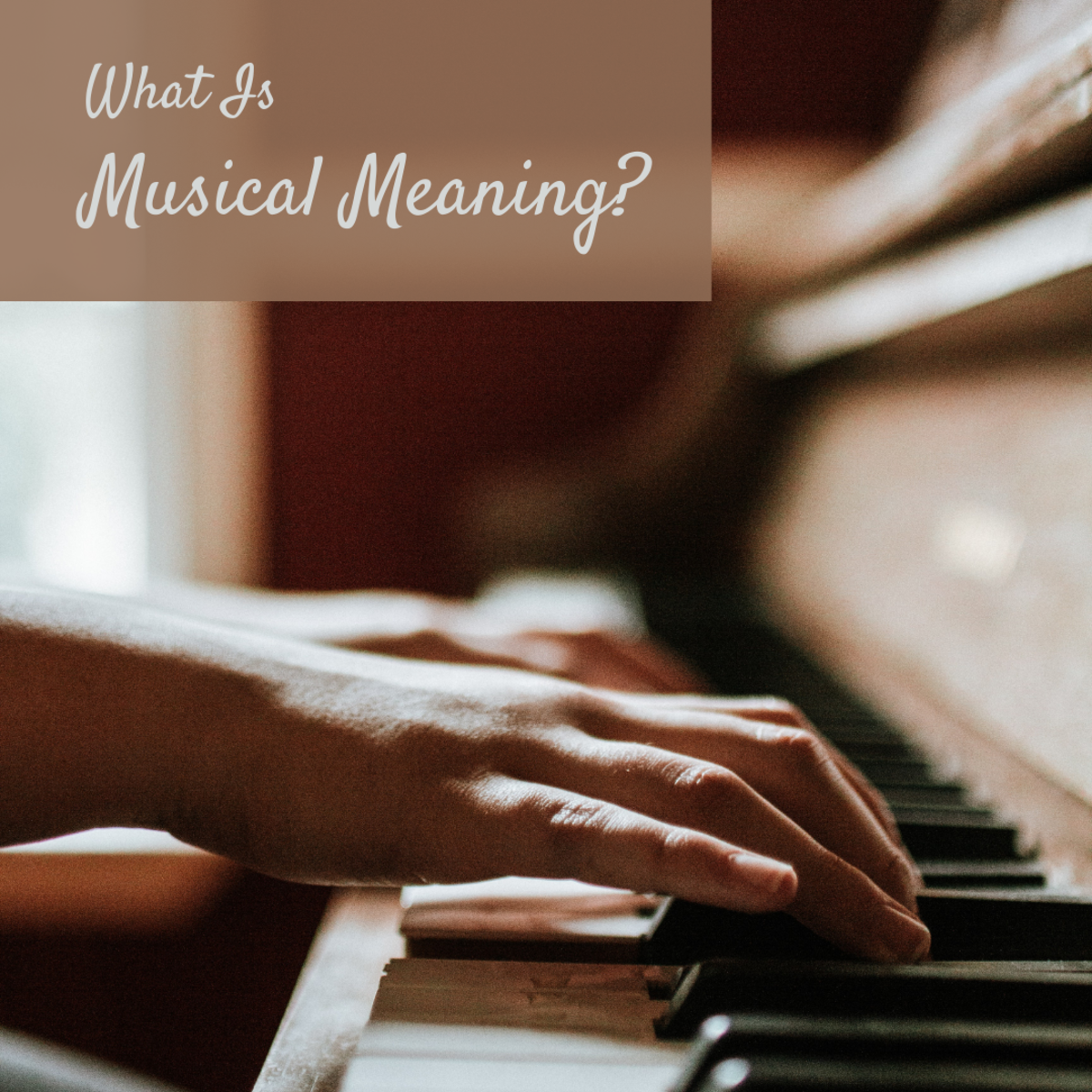 Understanding Music and Musical Meaning