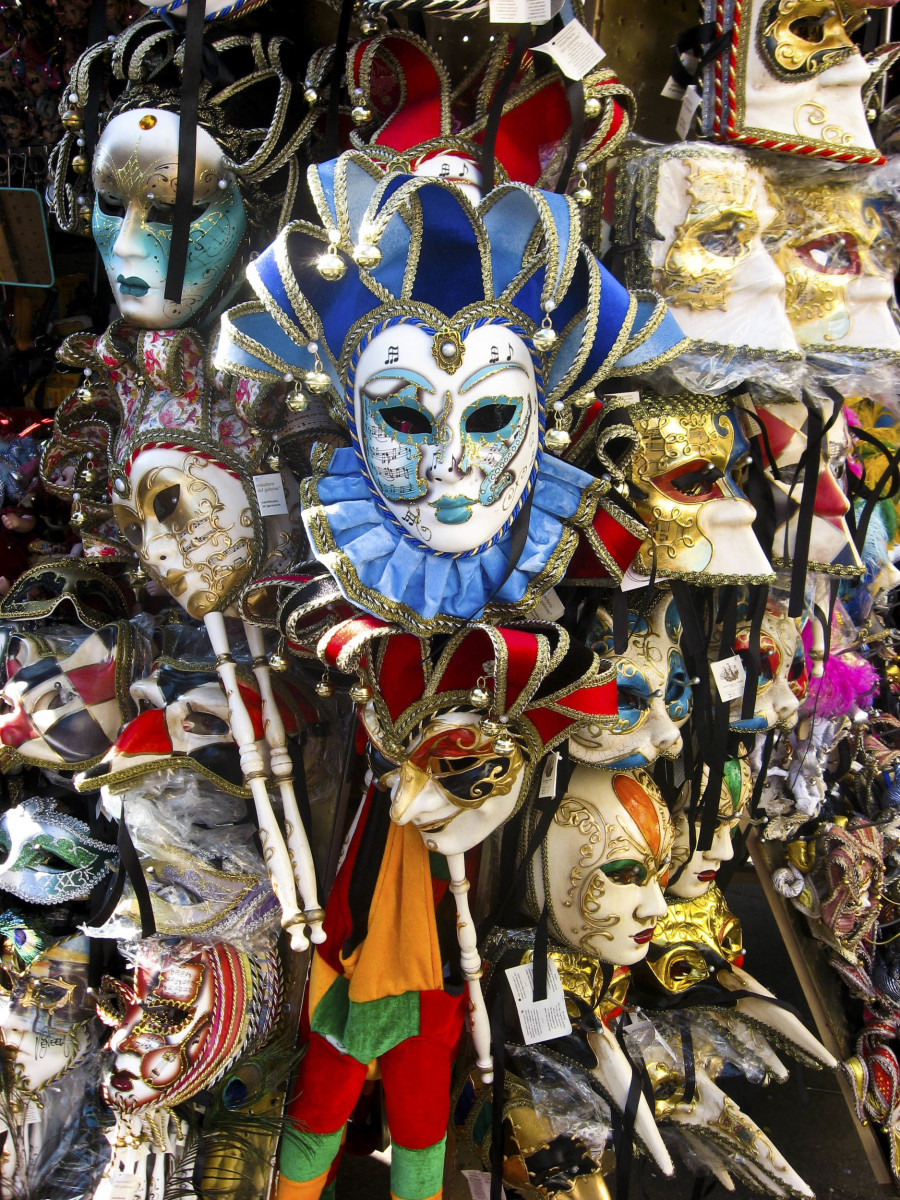 Masques for Twelfth Night and Mardi Gras