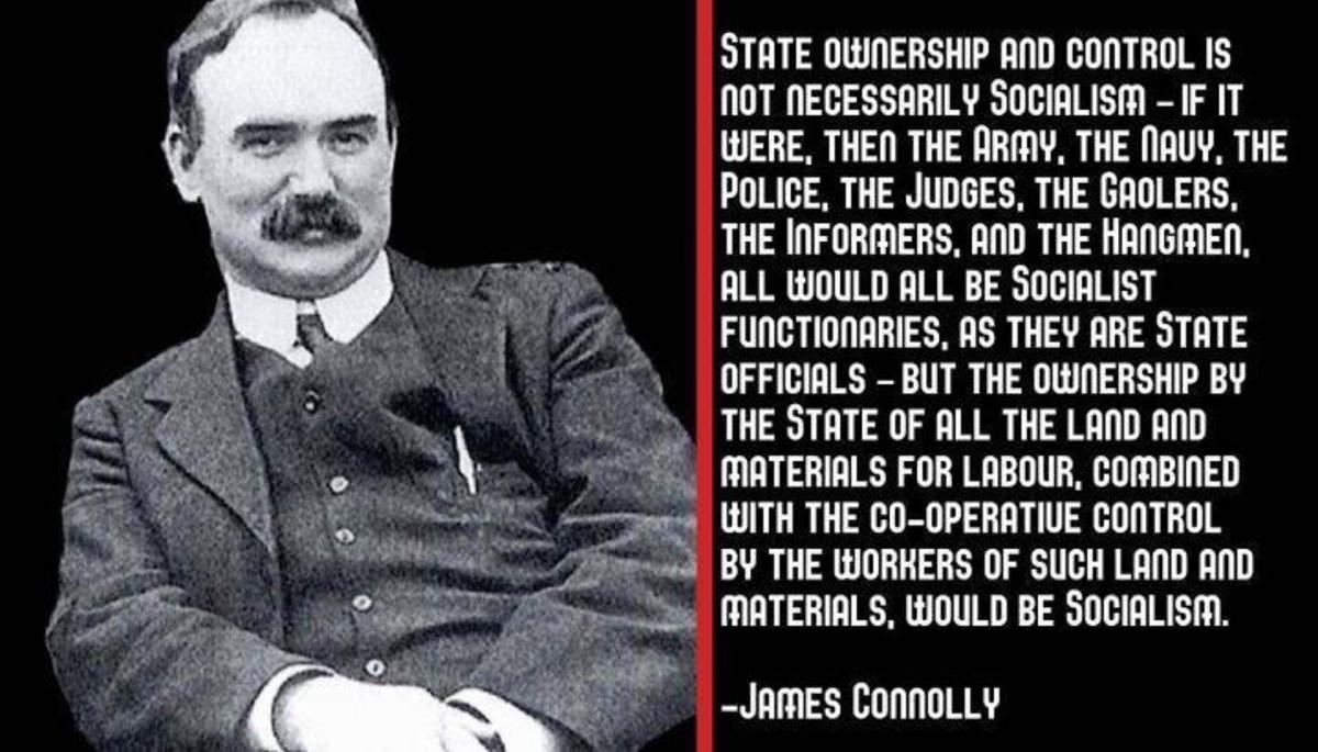 Yes, for all those anarchist LARPers, et al, James Connolly was certainly a 'Tankie' as they wouldd denigrate him