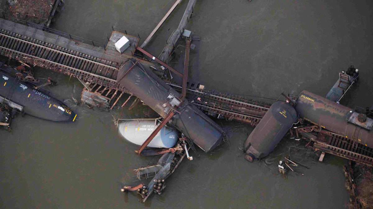A bridge collapse and derailment are a sign of things to come.
