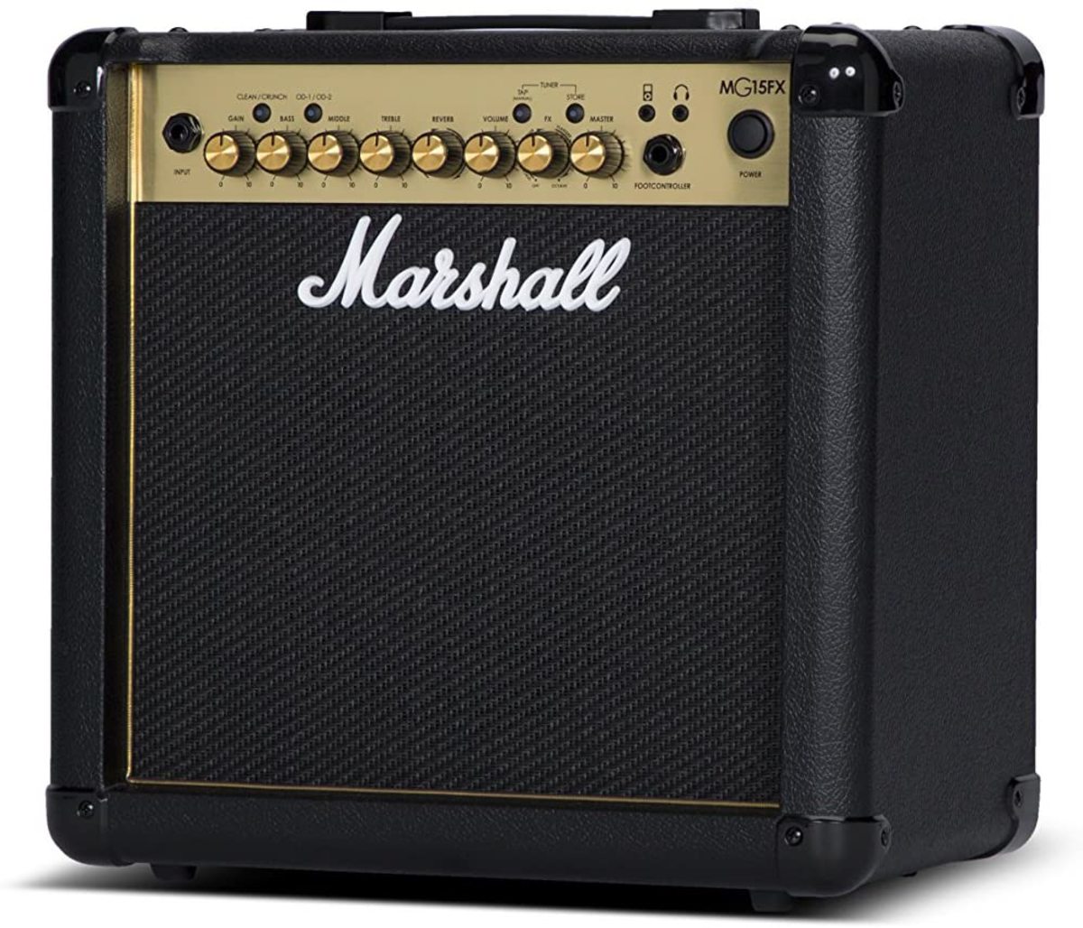 The Marshall MG Gold Series amps offer great sound and features in an affordable package.
