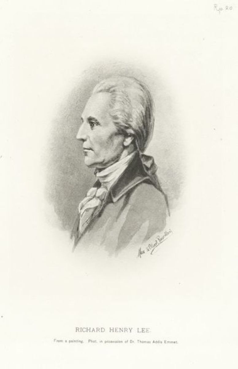 Portrait of Richard Henry Lee.