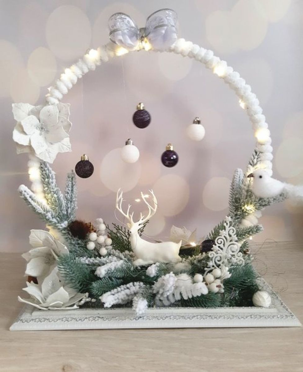 Christmas Hula Hoop Decoration Ideas - HubPages