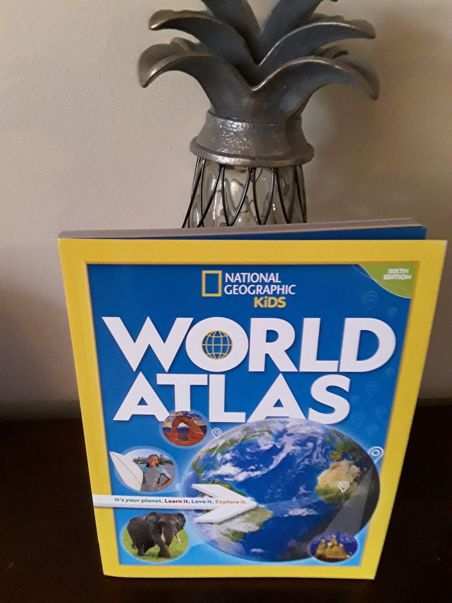 Earth Education in New World Atlas From National Geographic Kids