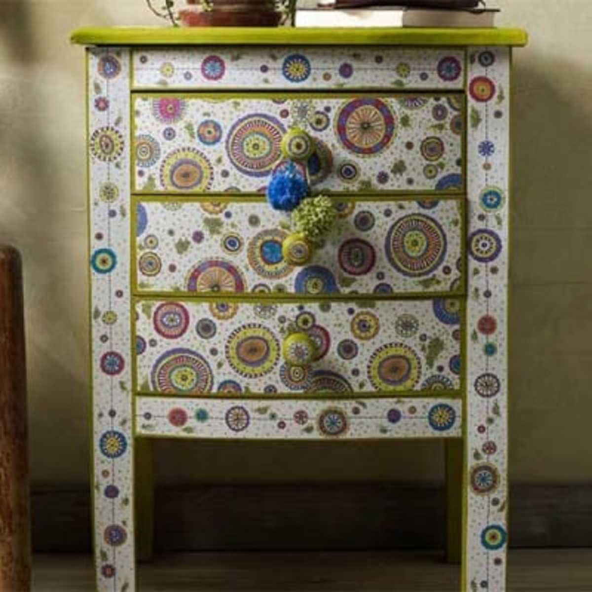 Create a custom piece of furniture with your coloring page