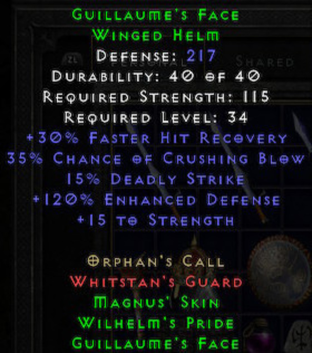 This helm can offer faster hit recovery.