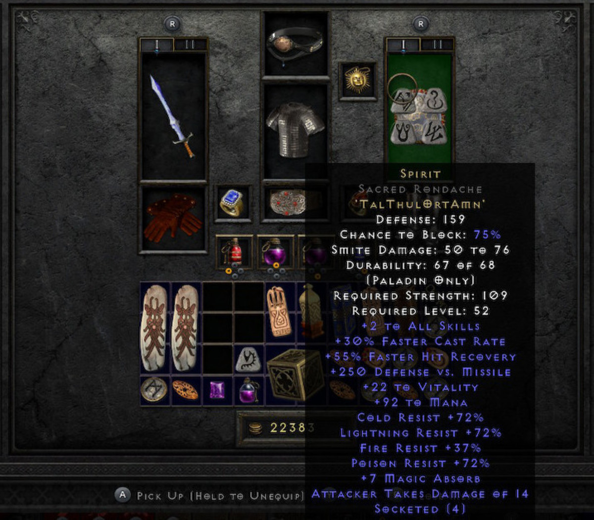 This item can offer a moderate boost to all resistances.