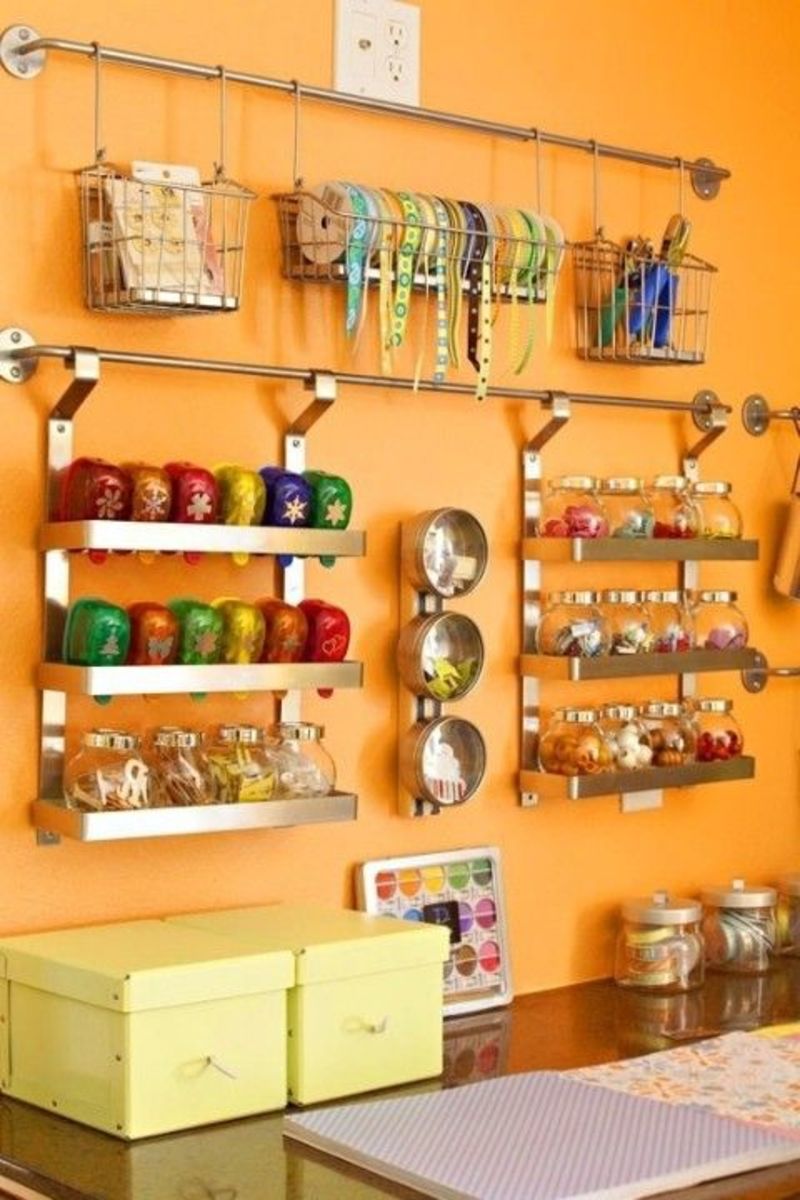 Organize your crafts or tools.