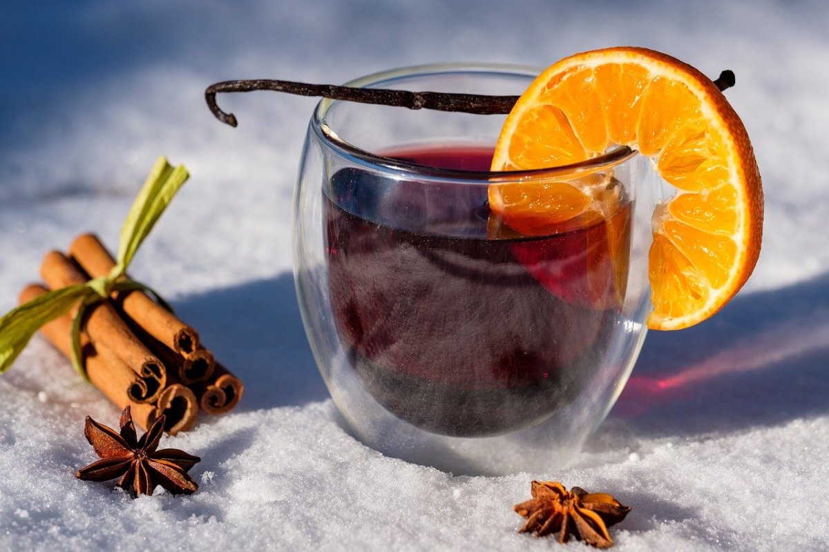 Mulled wine is the perfect winter treat.