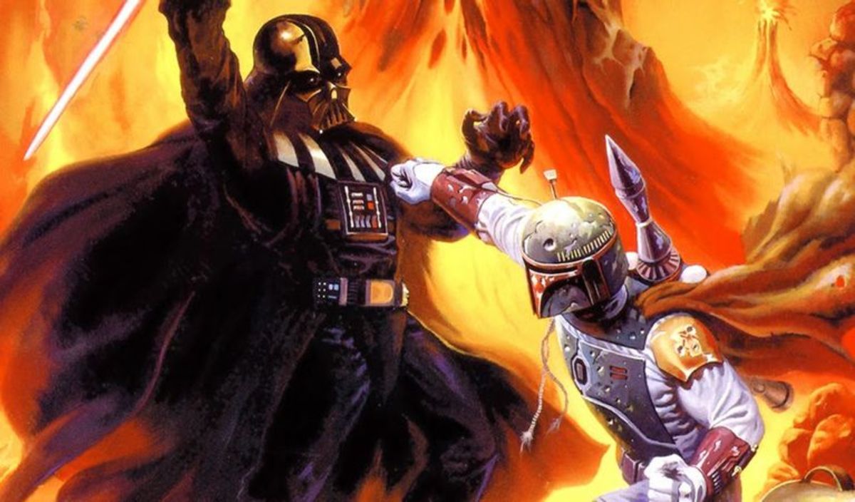 Darth Vader vs Boba Fett