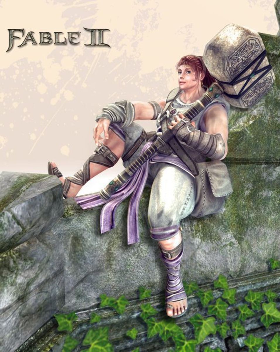 Hannah the Hero of Strength (Fable 2)