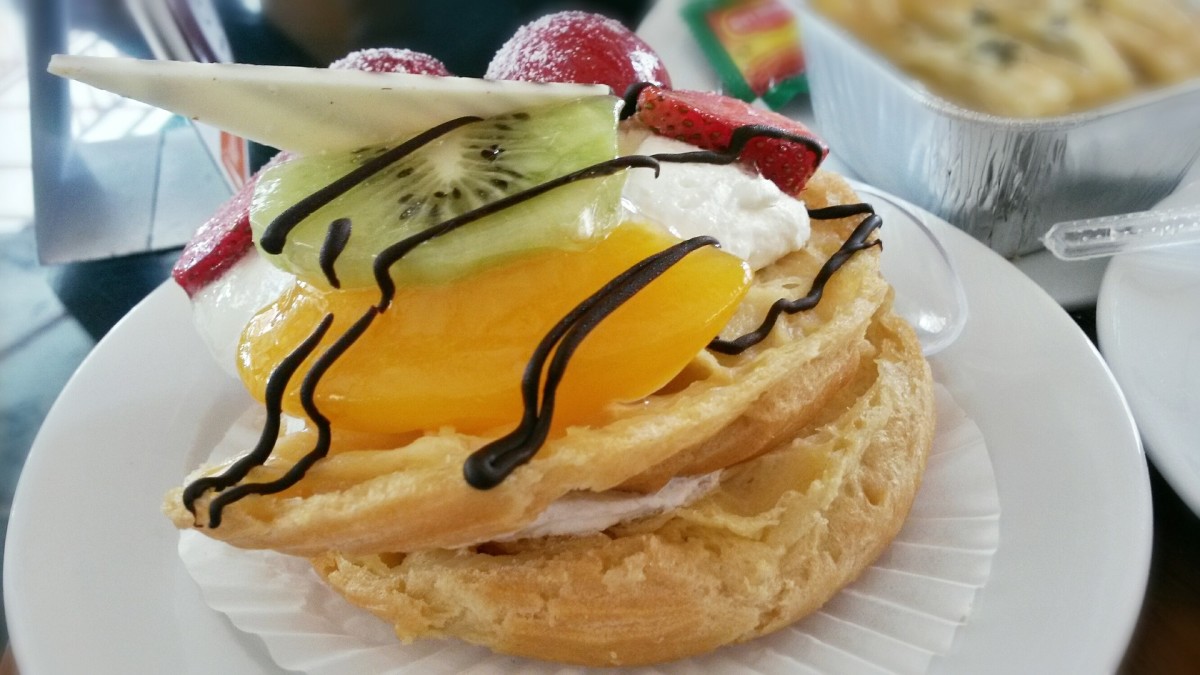 Get Fancy with your cream puffs  