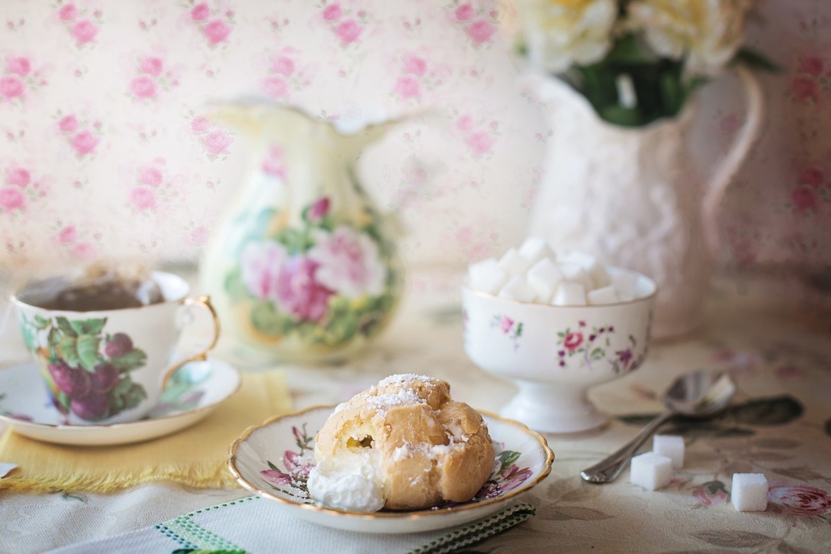 Celebrate National Cream Puff Day With Some Tea