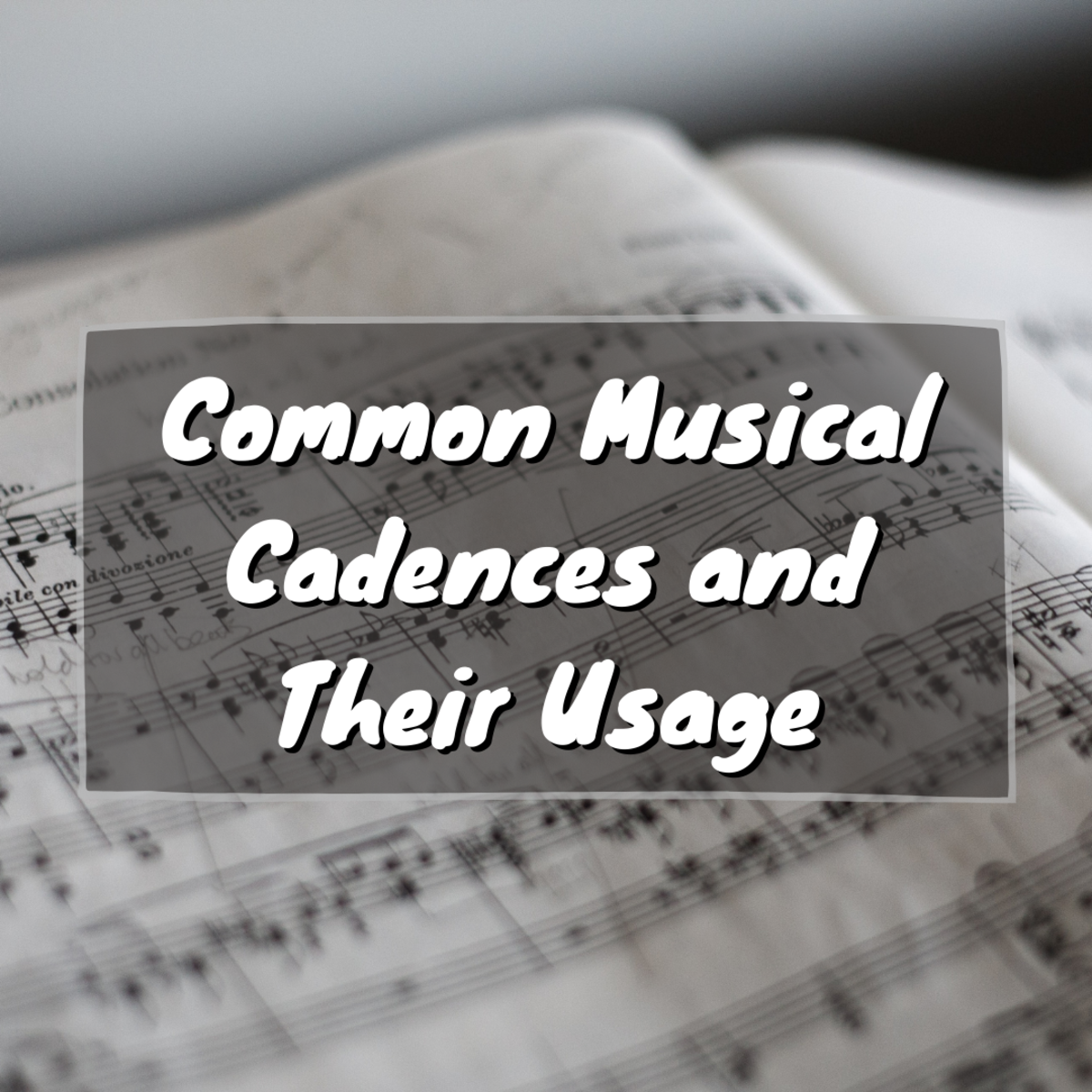 Common Musical Cadences And Their Usage - Spinditty