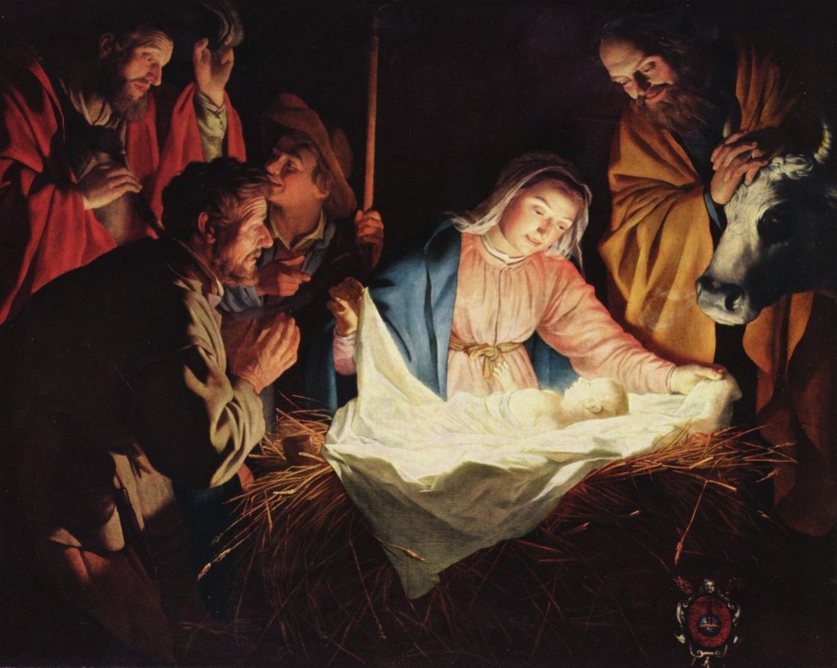 And they came with haste and found Mary and Joseph, and the Babe lying in a manger (Luke 2:16).