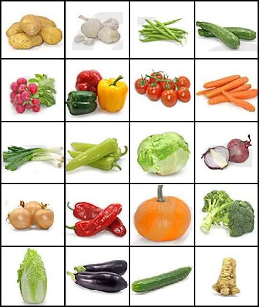 vegetables diet
