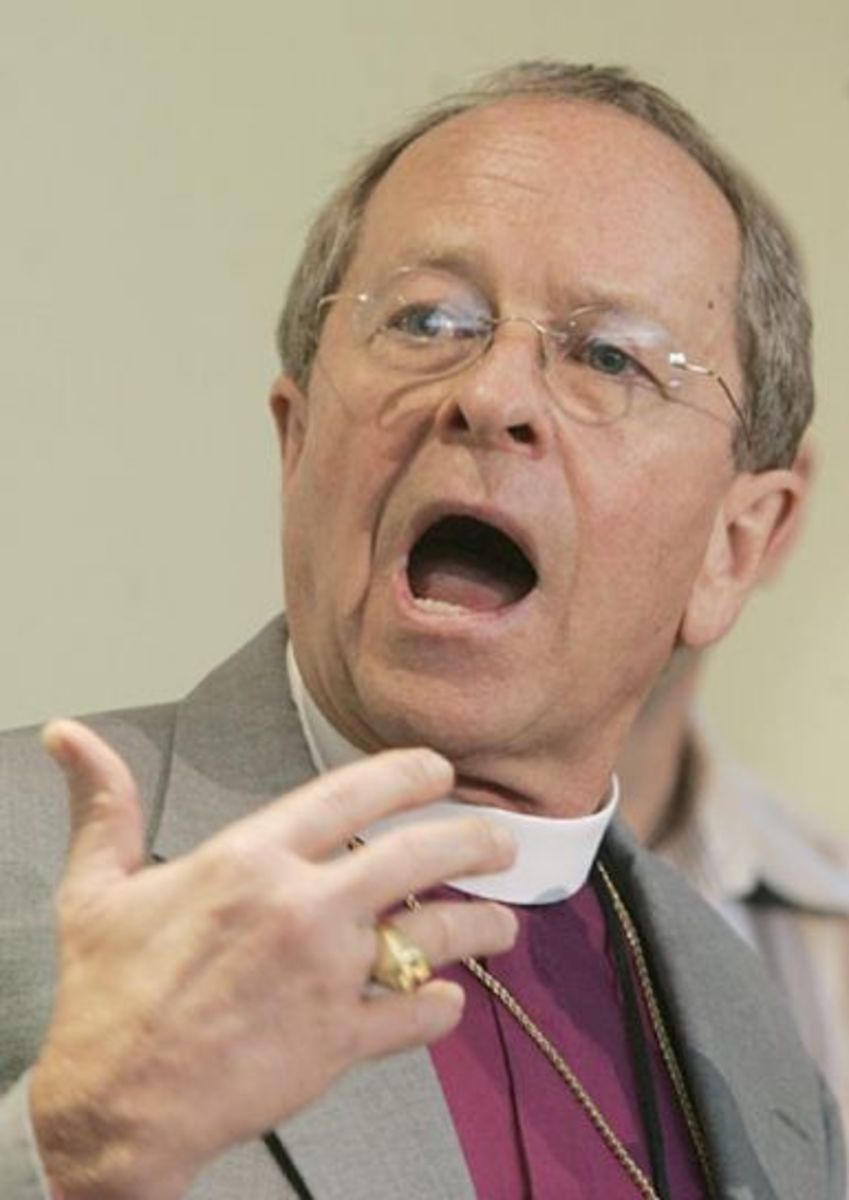 GENE ROBINSON: AVOWED HOMOSEXUAL WHO AS ORDAINED AN EPISCOPALIAN BISHOP