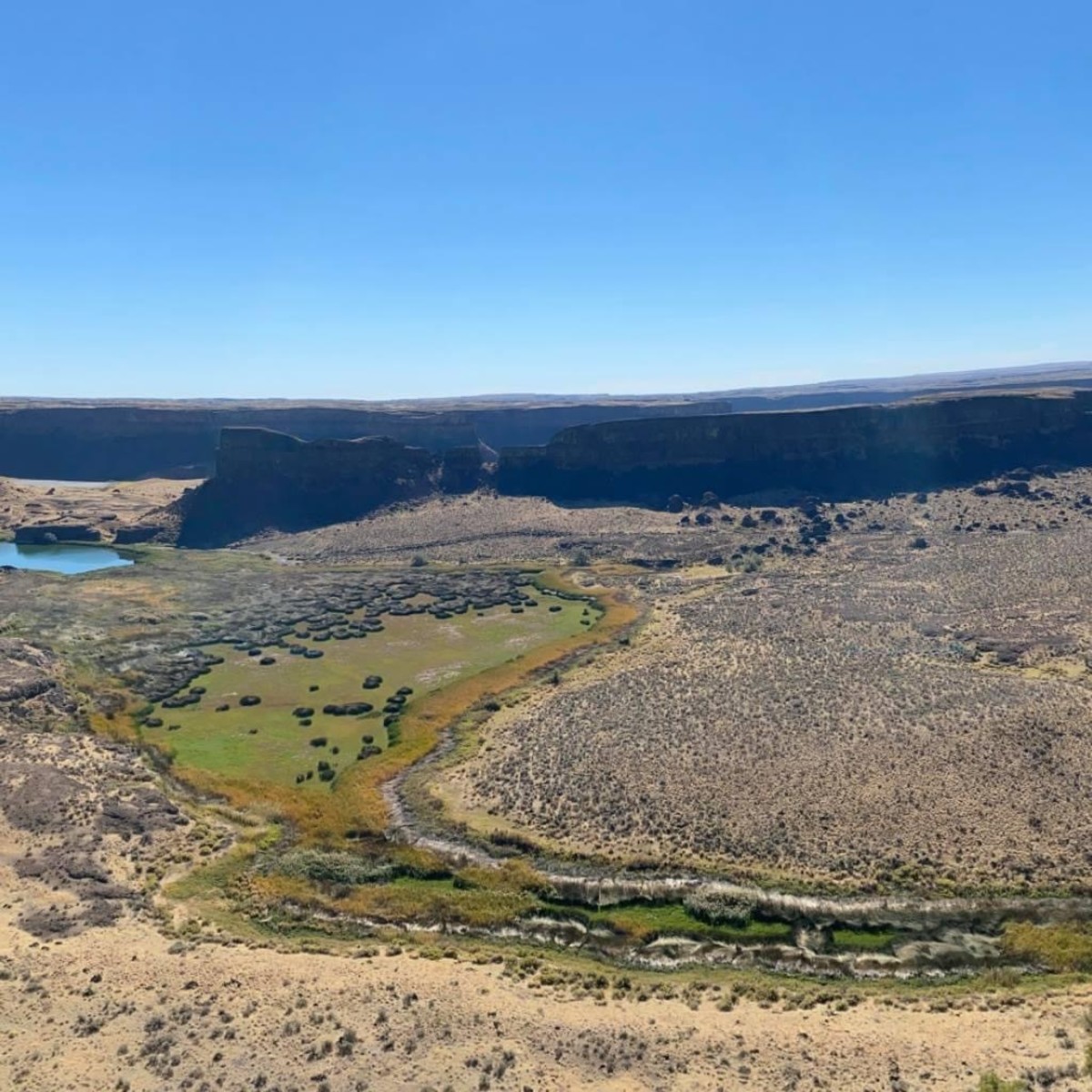 A View from the Dry Falls Visitor Center 