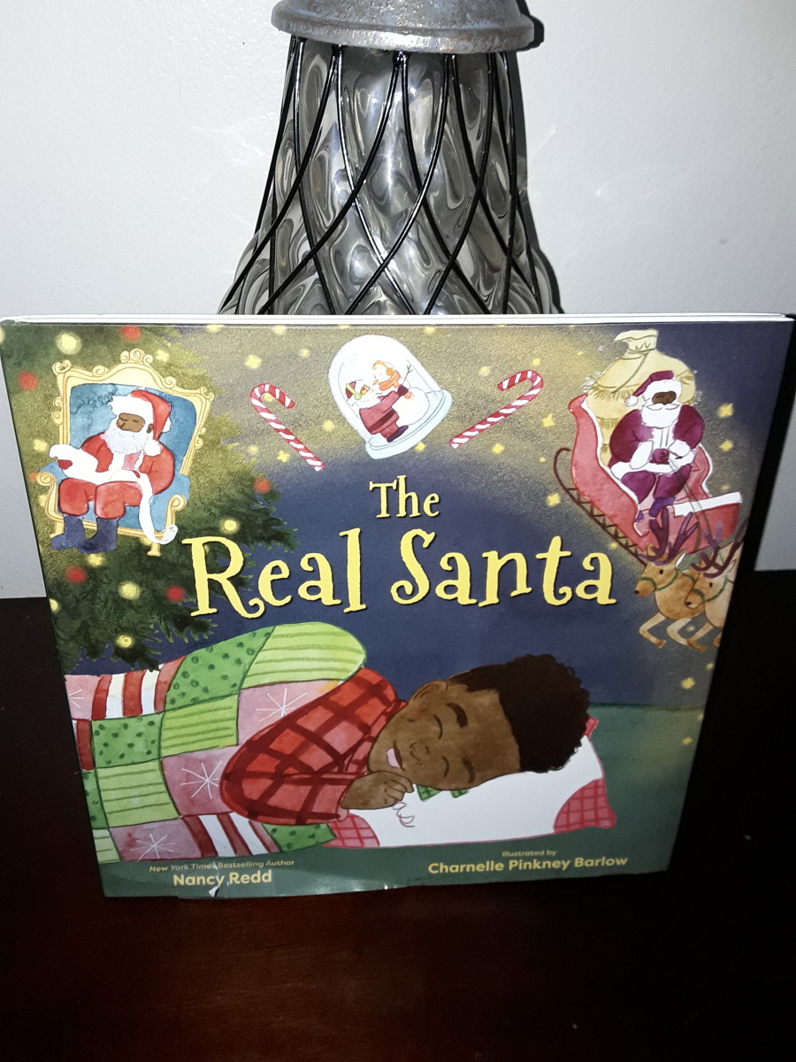 Santa Is Any Color That You Think He Is in Delightful Picture Book To Answer the Question of What Does Santa Look Like