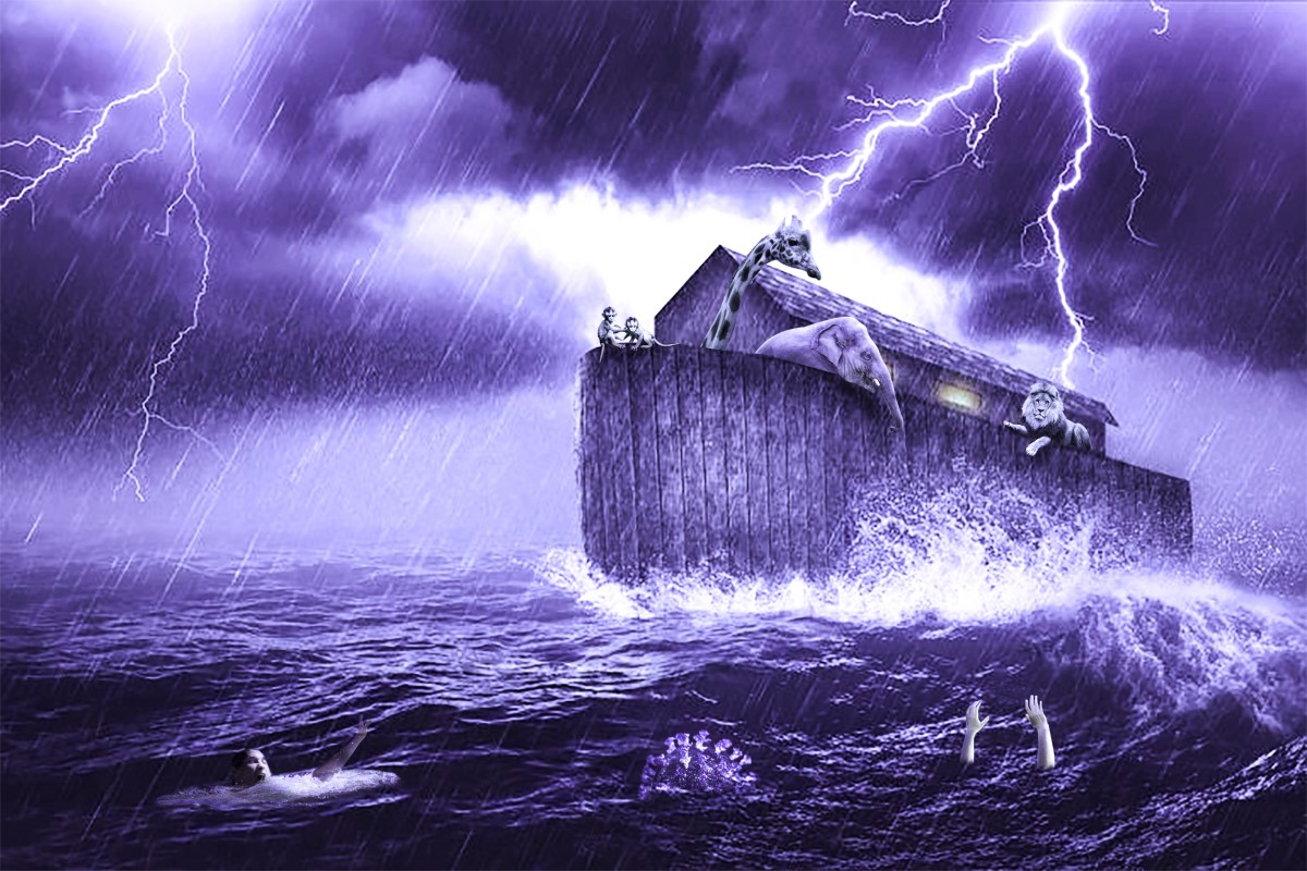 Noah’s ark: An artist impression