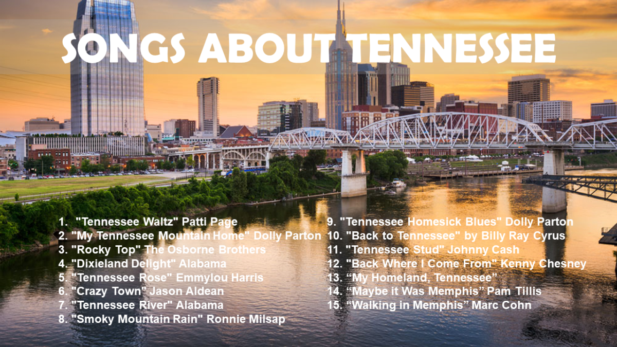 40+ Songs About Tennessee