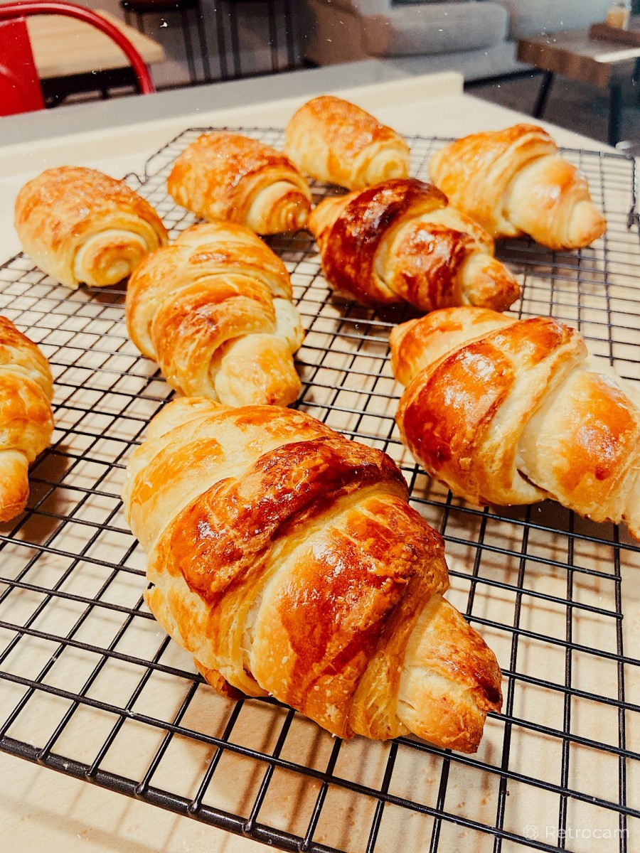 Everyone loves a flakey, buttery croissant. 