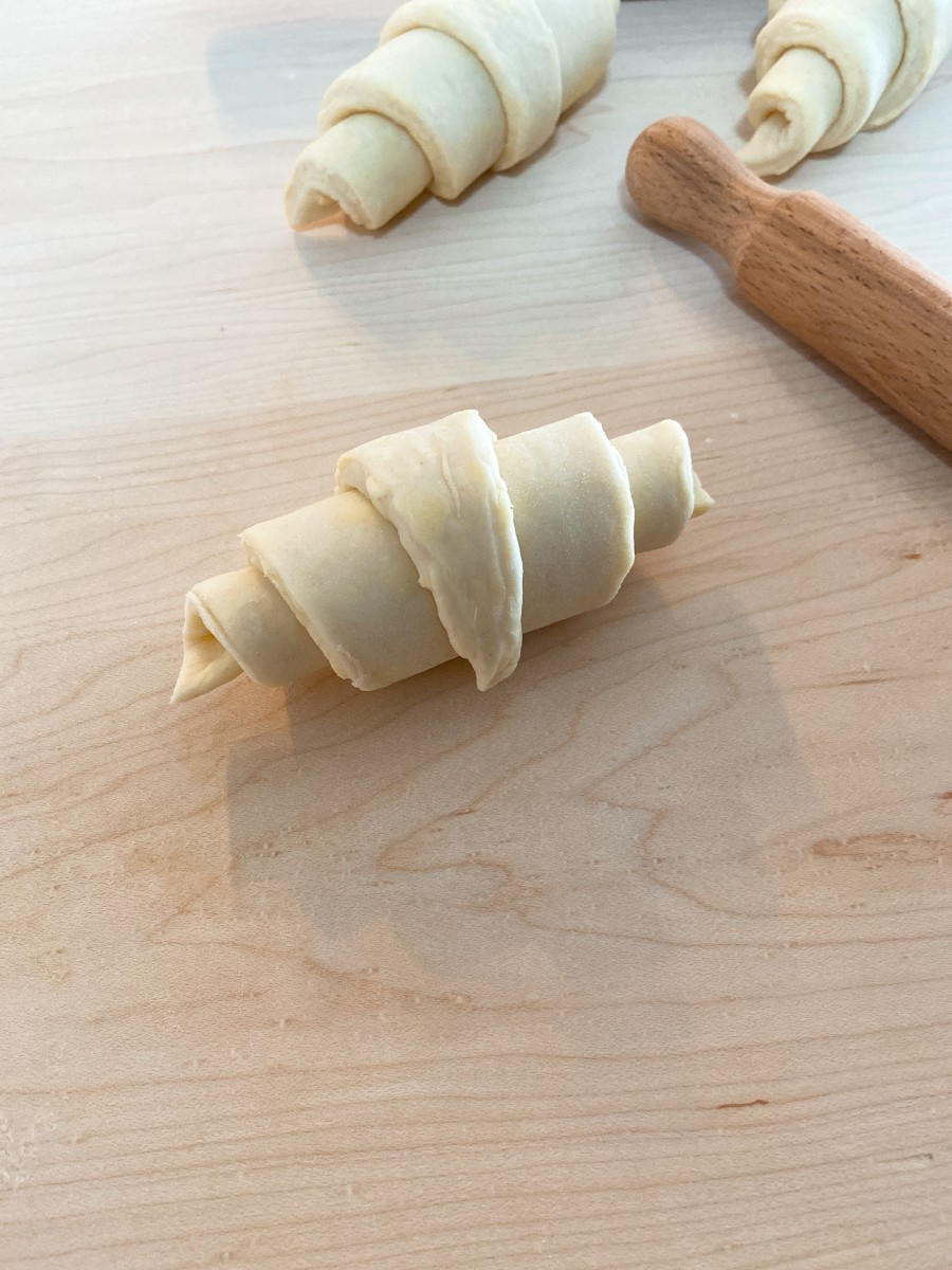 Puff pastry such as croissants is one of my favorites. It takes patience to make croissants from scratch but, it's so worth it! 
