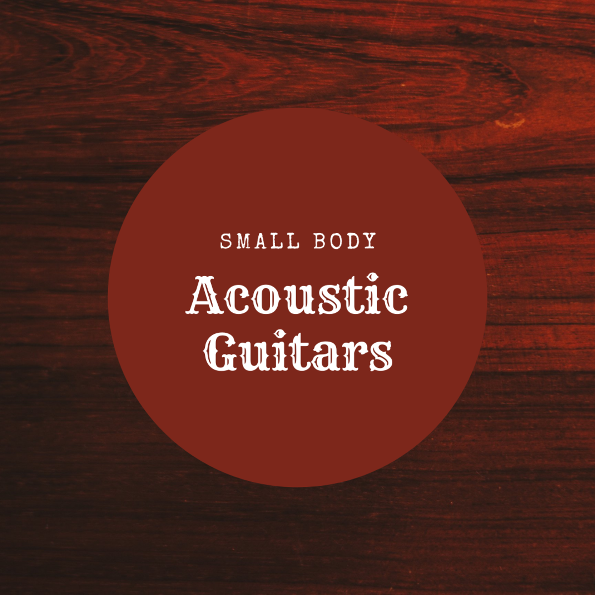 Small body acoustic guitars for serious amateurs or professionals