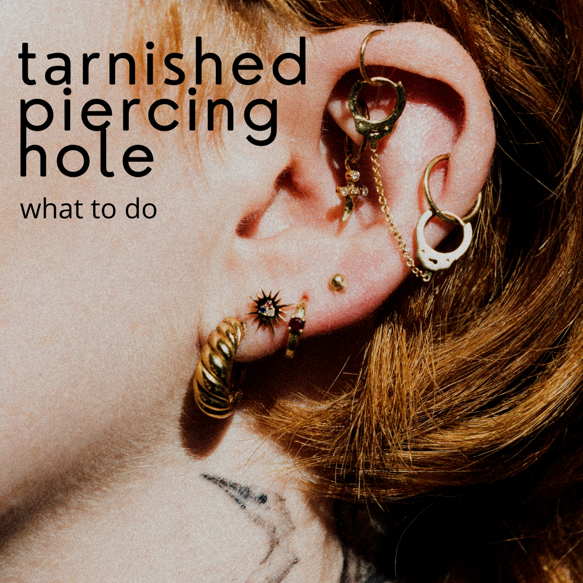Black stuff in your piercing? It might be argyria. Learn what to do about it below.