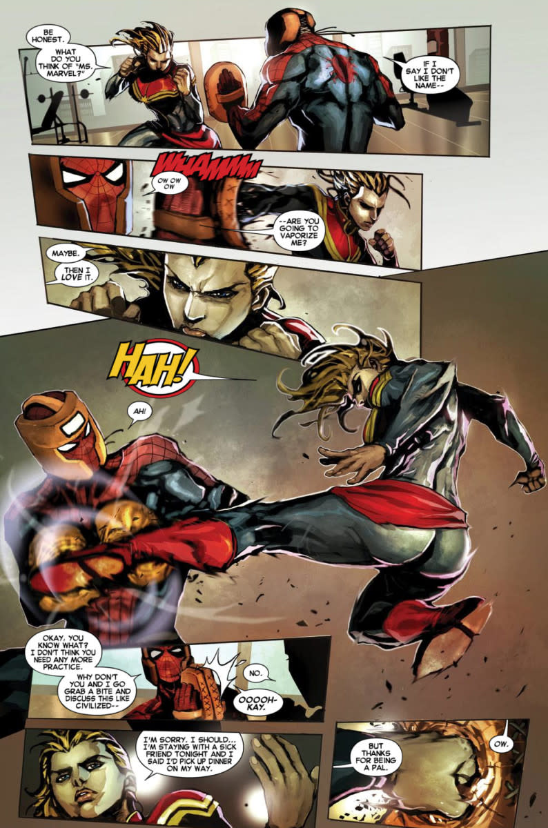 From Captain Marvel #1 2012