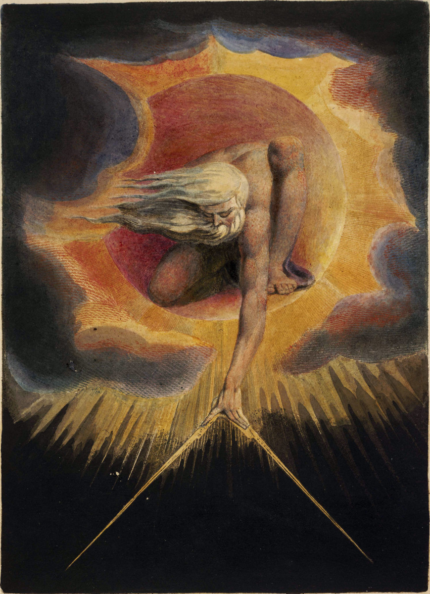 Blake, William. (1794). The Ancient of Days [Watercolor etching]. Wikipedia.