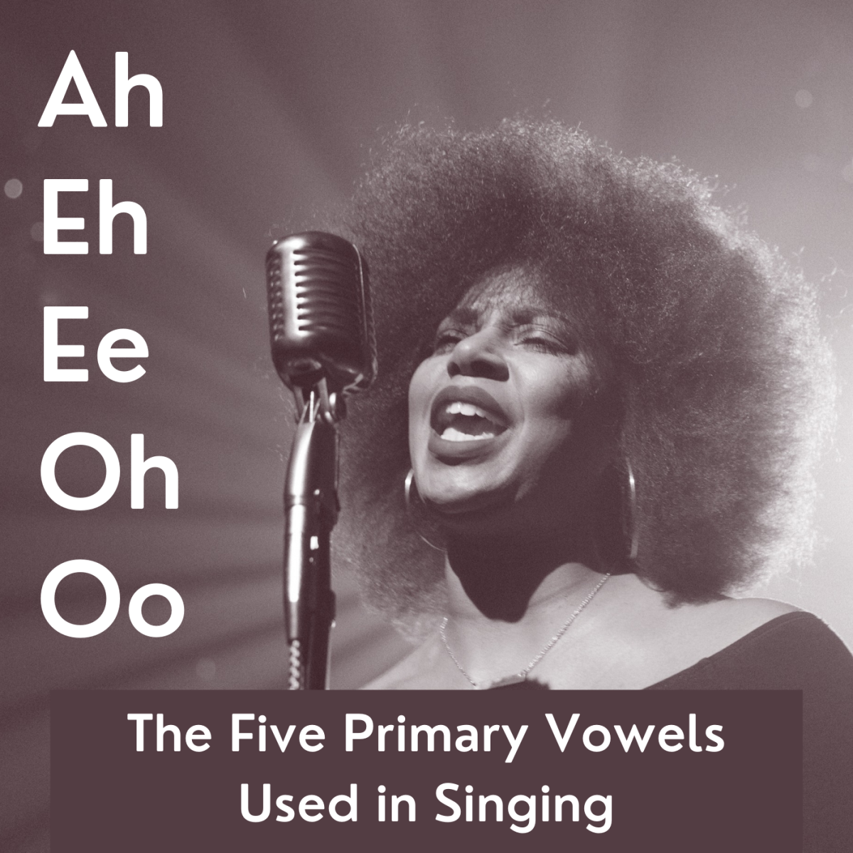 Learn about the five pure primary vowels for singing.