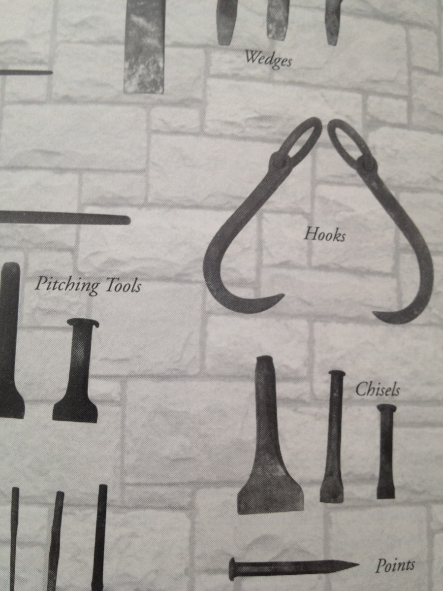 Masonry tools of Edward Guglielmi