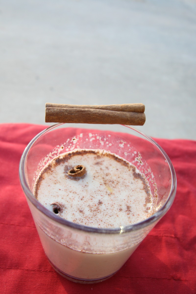 Add some cinnamon to your eggnog; it's delicious!