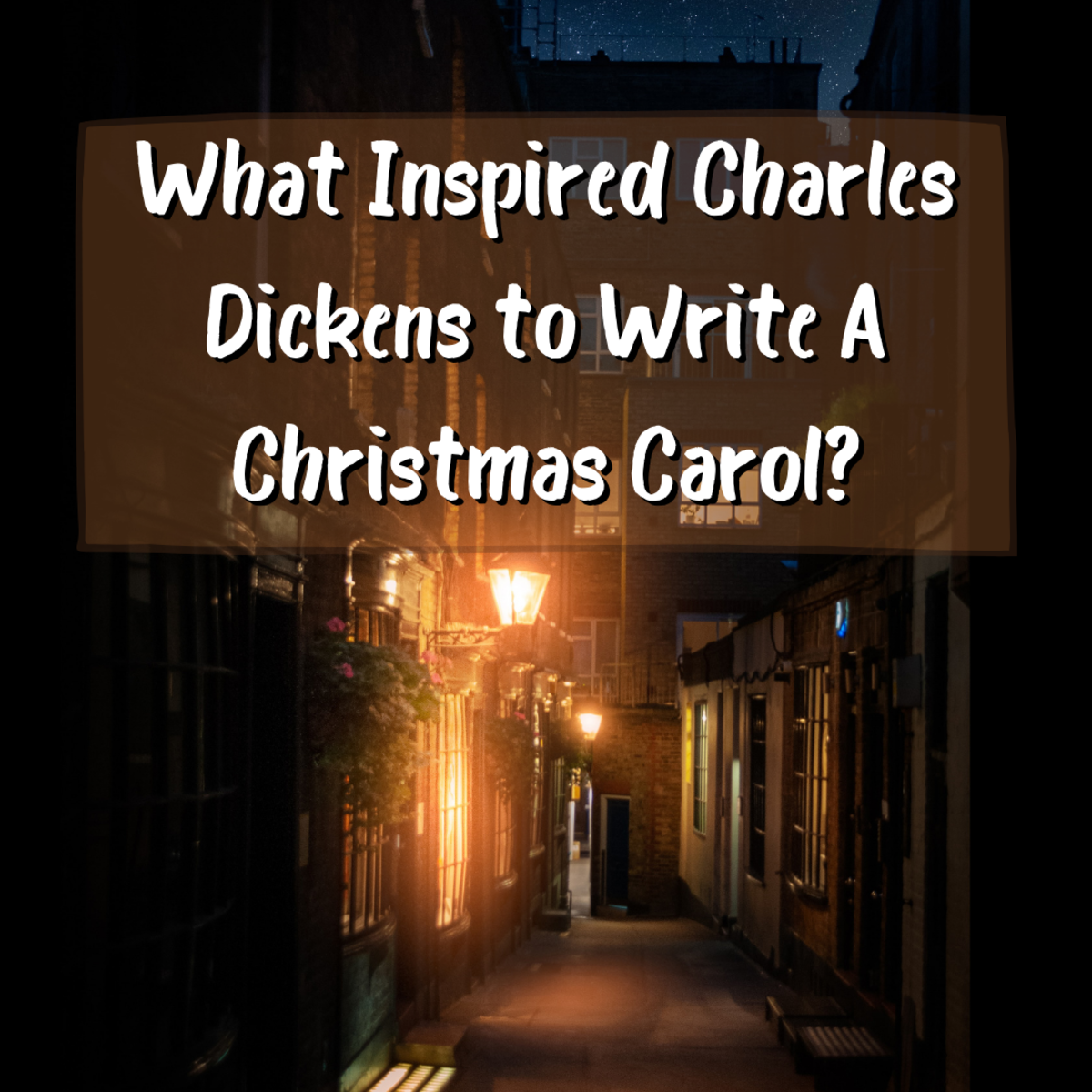 In this article, you'll learn about what inspired Charles Dickens to write A Christmas Carol. The origins of the book might surprise today's readers!