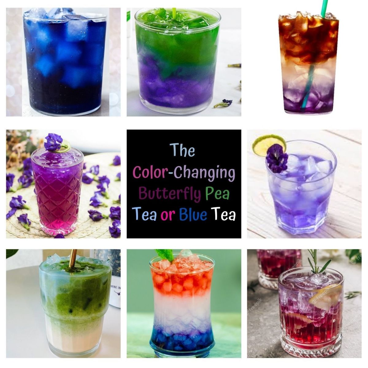Blue Tea: The color-changing tea