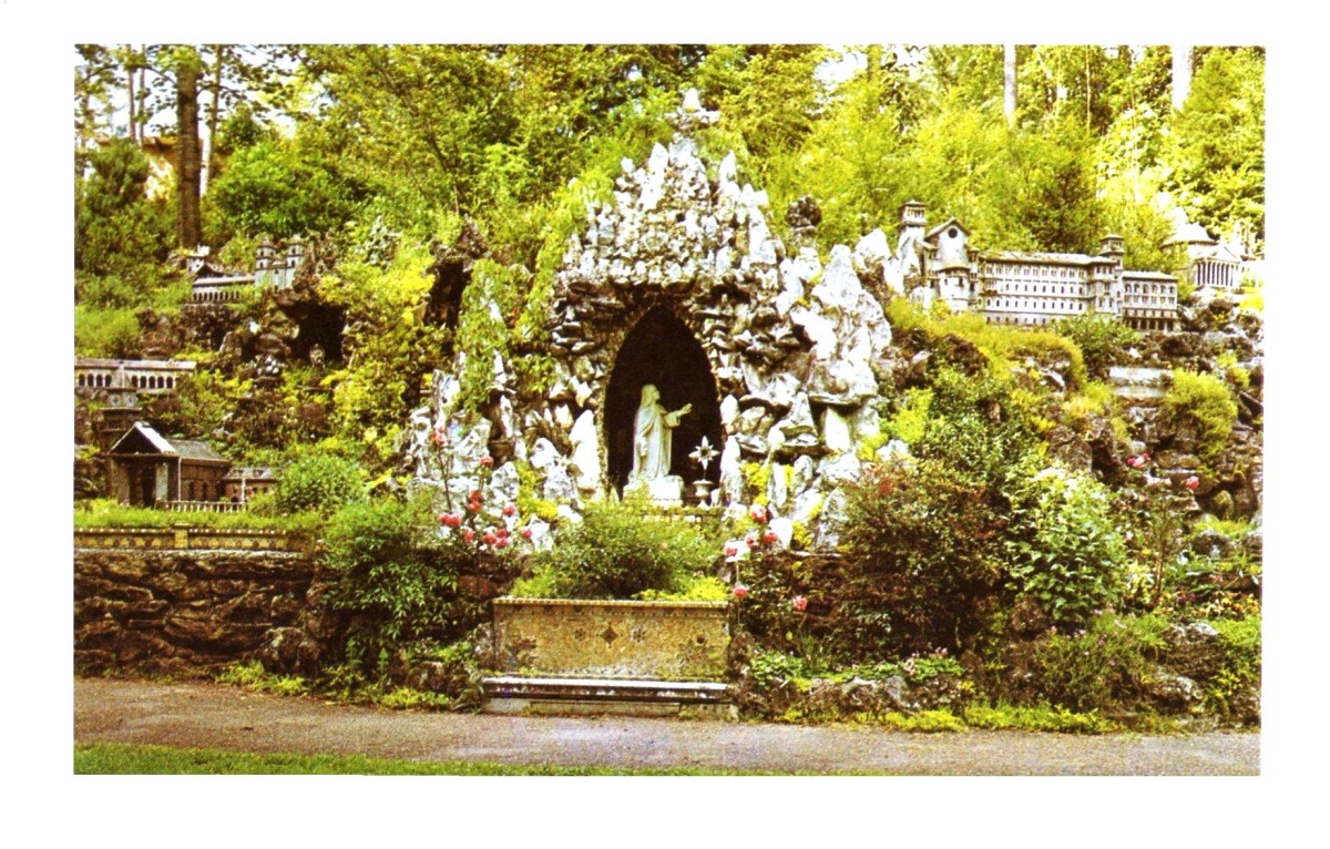Grotto of the Little Flower in tribute to Saint Theresa (Martin)/The little Flower, 1873 -September 30th 1897.
