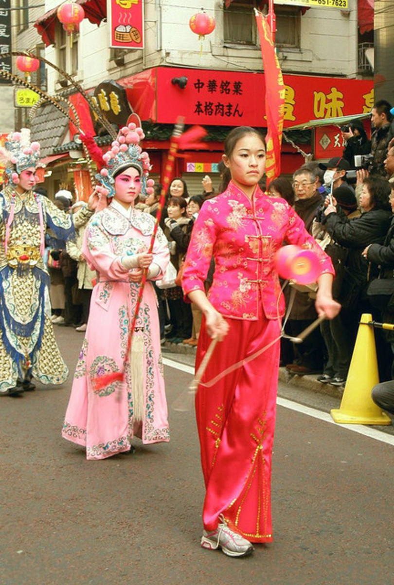 Chinese dress during celebrations