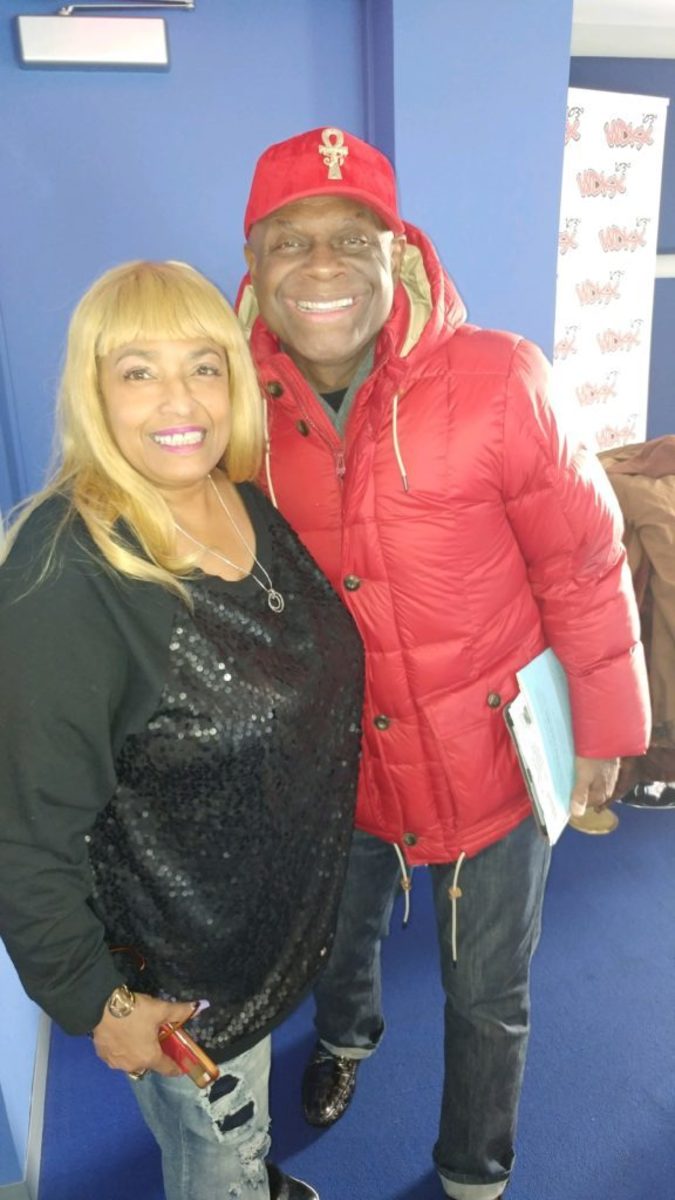 Flo Anthony and comedian, Michael Collier, on WDKX Radio in Rochester, NY