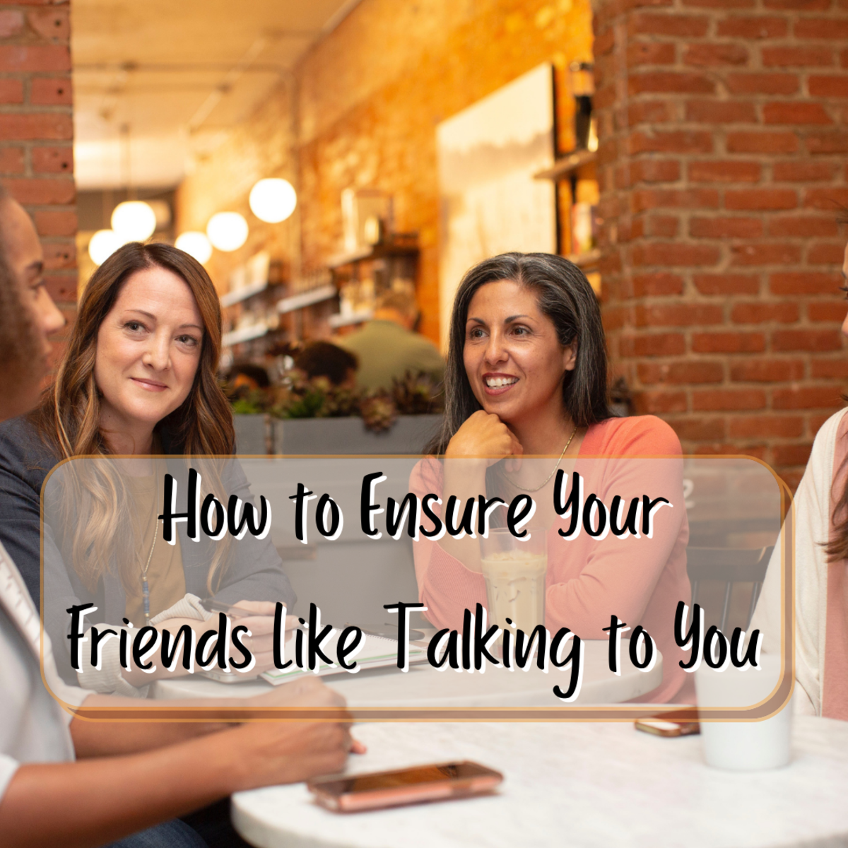 One thing's for sure: you enjoy chatting with your friends! But do you ever wonder if they enjoy talking with you? You certainly don't want to make them feel obligated to chat. This article will help you make sure your friends enjoy talking with you.