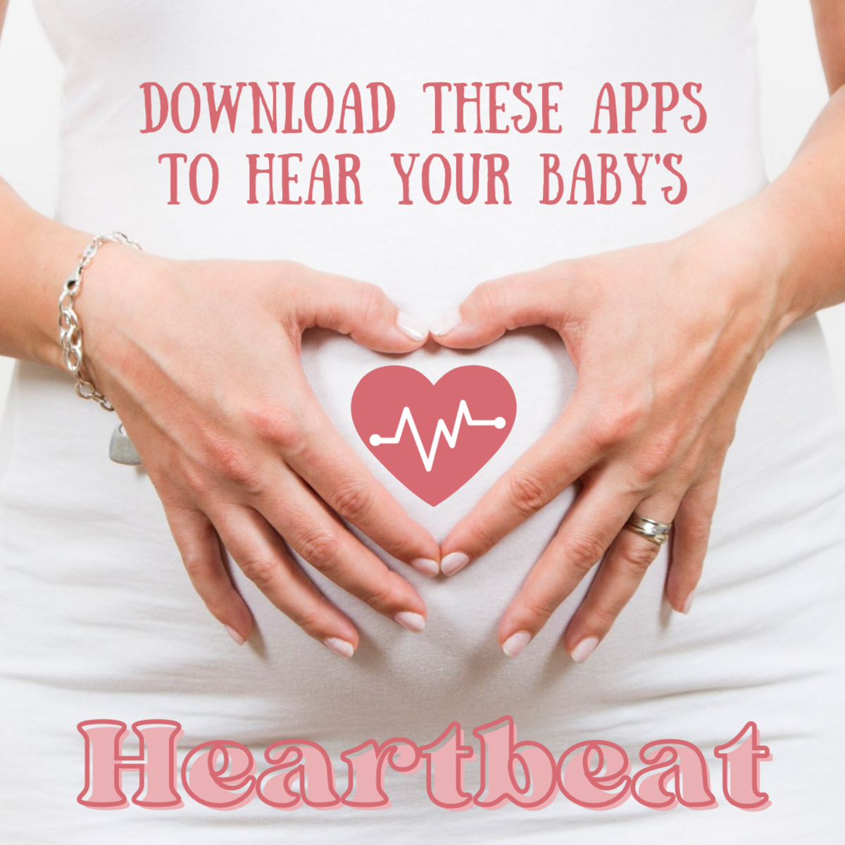 Here are five apps you can use to listen to your baby's heartbeat in utero!
