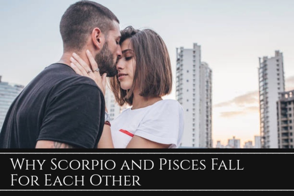 Scorpio and Pisces love each other deeply. Scorpio loves the hunt. Pisces loves the chase. Their heads are overflowing with dreams, and they want to escape with each other to find creative ecstasy. 