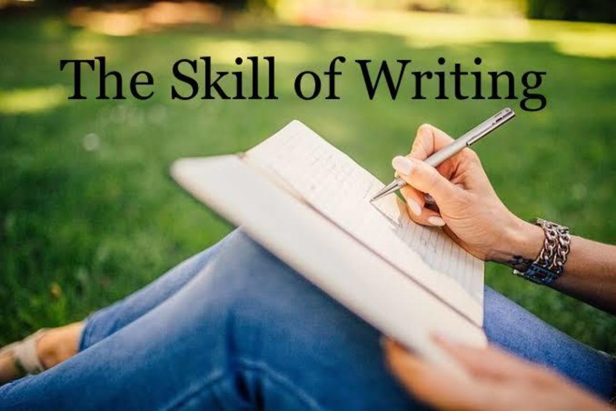 The Skill of Writing—Poem