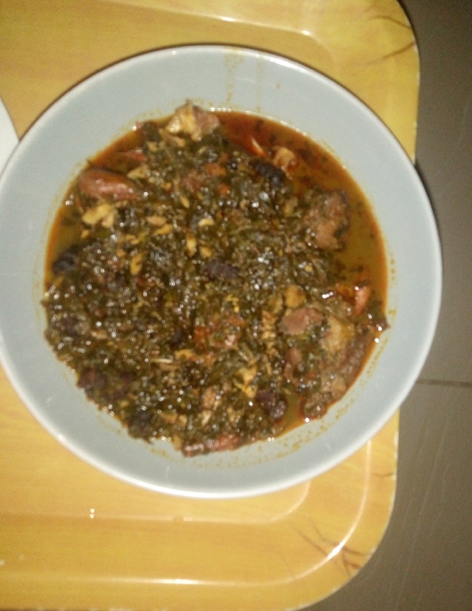 How to Make Nigerian Edikaikong Vegetable Soup