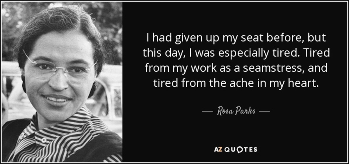 Rita Dove's "Rosa Parks