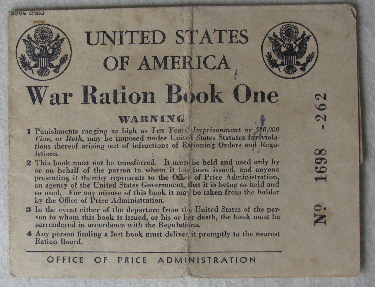 Office of Price Administration War Ration Booklet.