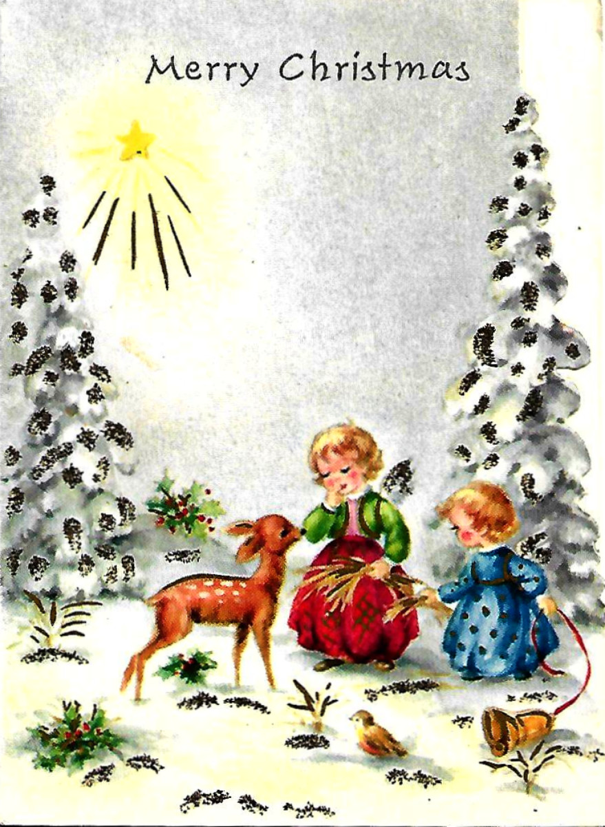 Collecting Vintage Christmas Cards, Including Hallmark and Angel Cards ...